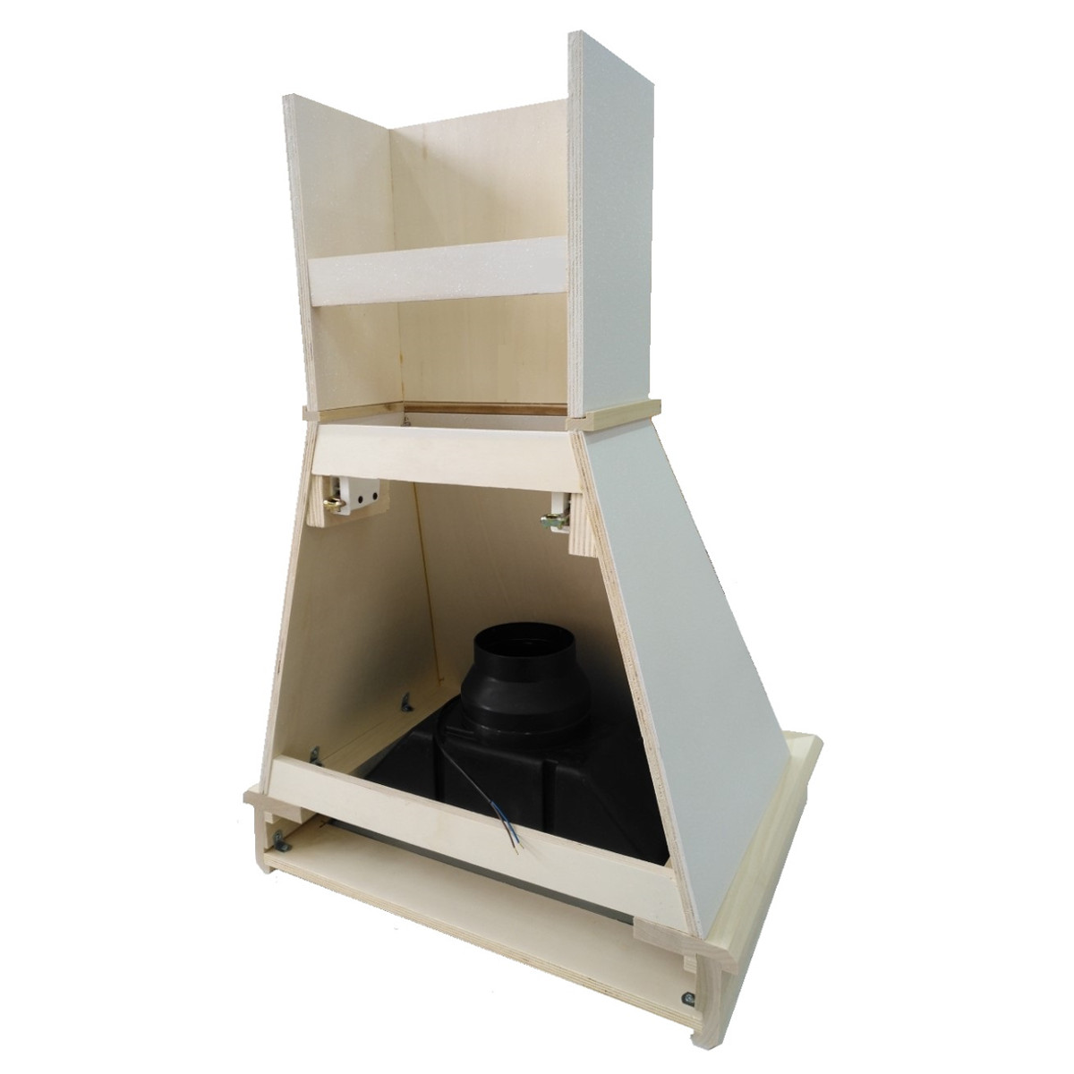 Cappa classica ESTER 60 rustica legno Toulipier grezzo motore C52